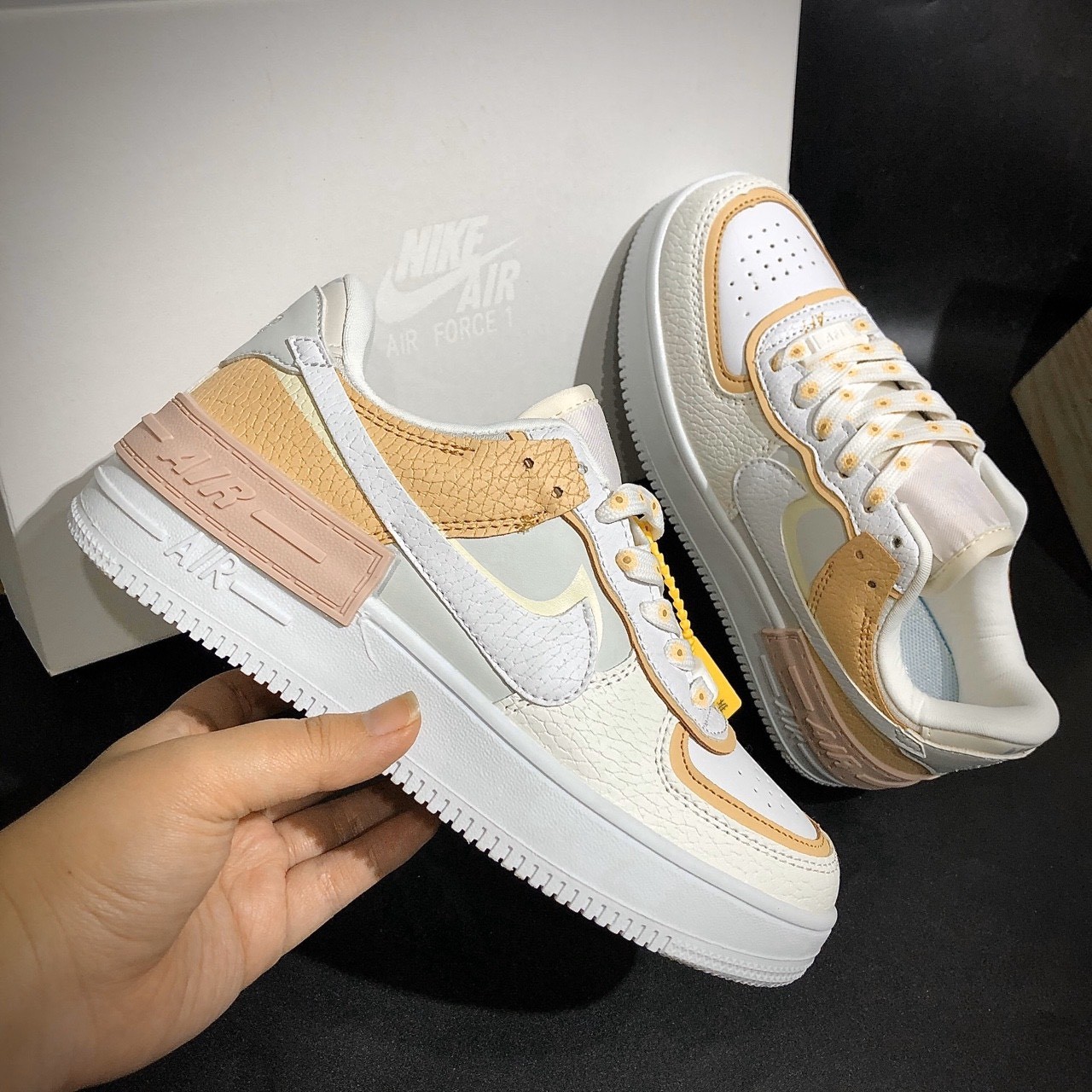 -Thể thao nam nữ sneaker Giày nike af1 hoa cúc ,Full box Full bill