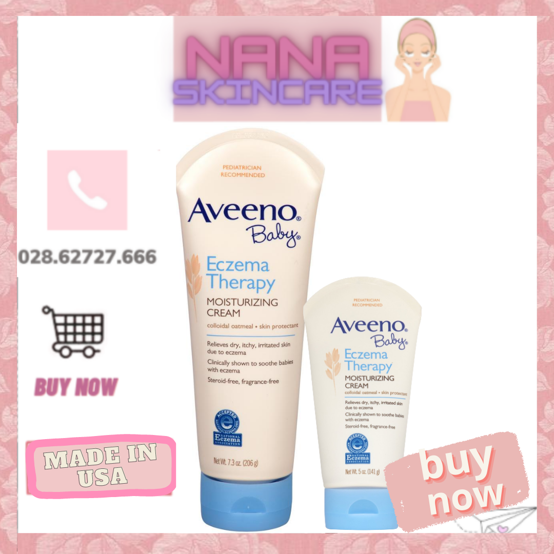 Size Kem Bôi Chàm Aveeno Baby Ezecma Therapy Moisturizing Cream