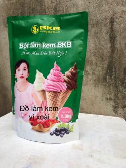 bột làm kem tươi vị xoài