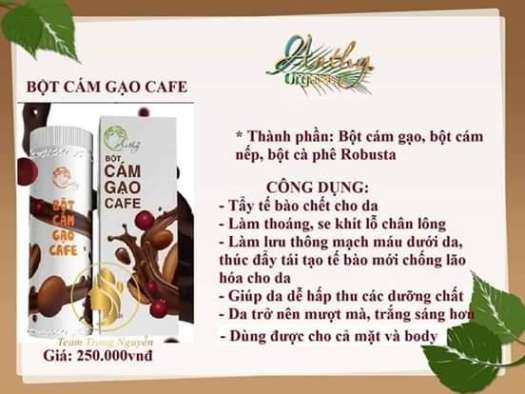 Chính hãng Anthy Date 2023) Bột Cám Gạo Cafe ANTHY 150gram (cám gạo cà phê Anthy