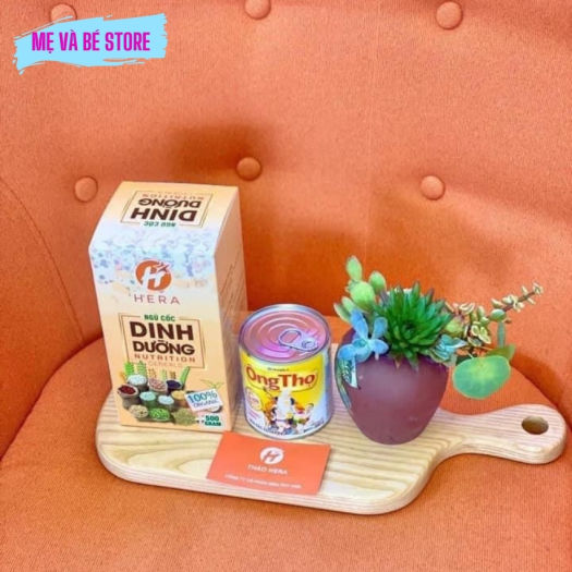 NGŨ CỐC DINH DƯỠNG TĂNG CÂN HERA - Sản Phẩm Cao Cấp Chính Hãng - Đã Được Kiếm Nghiệm và Công Bố