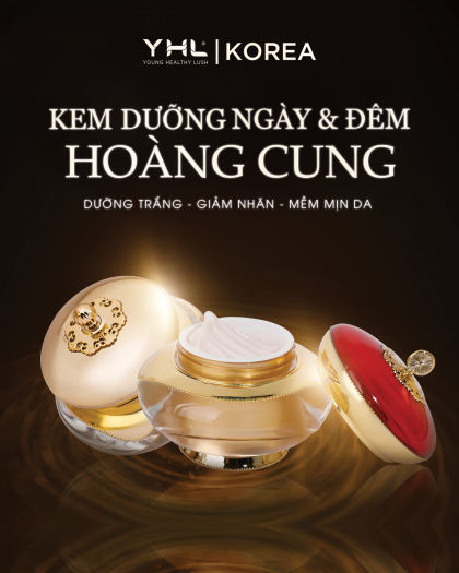 Bộ Đôi Kem Dưỡng Hoàng Cung YHL - ROYAL Dưỡng Ẩm, Giảm Nếp Nhăn Hiệu Quả Bộ 2 Hộp, 50g/ Hộp Hàn Quốc