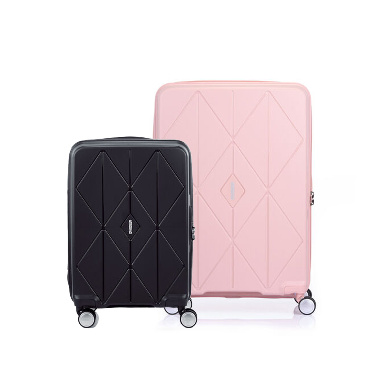 lanza pink suitcase