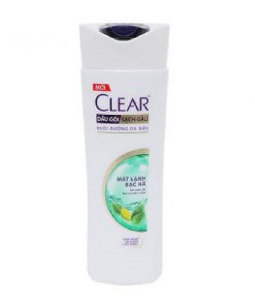 [HCM]Dầu gội Clear mát lạnh Bạc Hà chai  170g