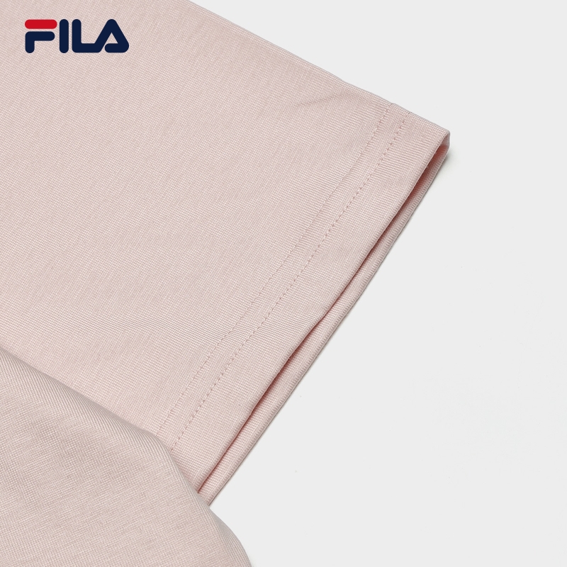 FILA CORE WHITE LINE FILA ORIGINALE Men Short Sleeve T shirt in Pink