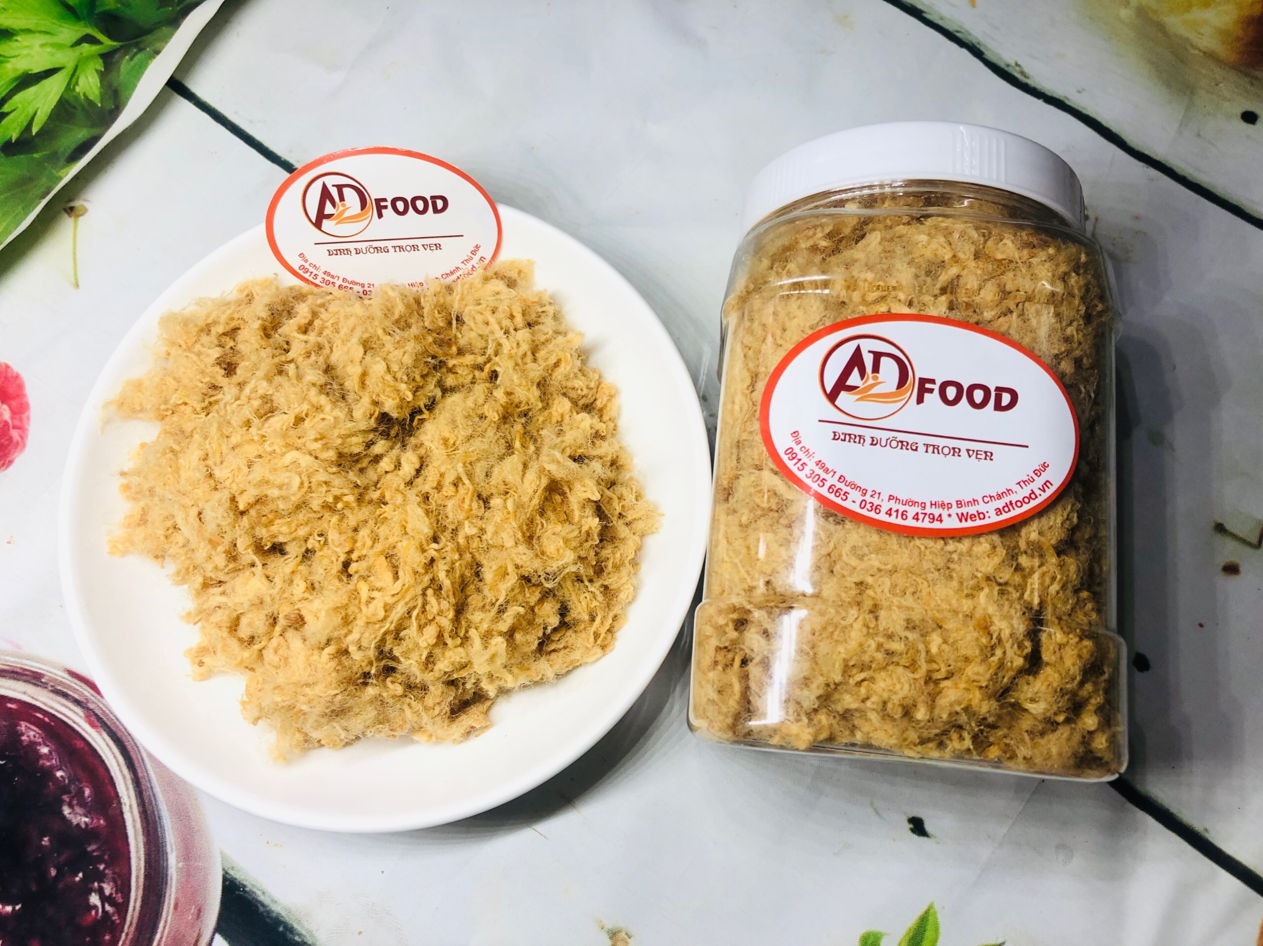 chà bông heo loại 1 túi 500gr