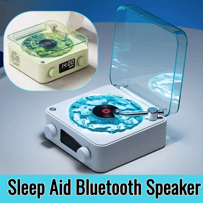 Bluetooth Atmosphere Light Sleep Aid Speaker Mini Portable Wireless Led Light Bass Bluetooth Speaker TF Card RGB Light Birthday Gift