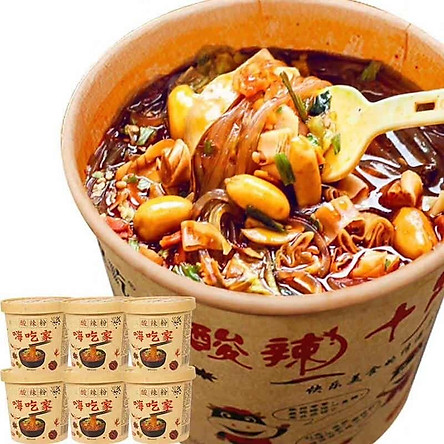Thùng 6 cốc miến Trùng Khánh Hảo Hạng