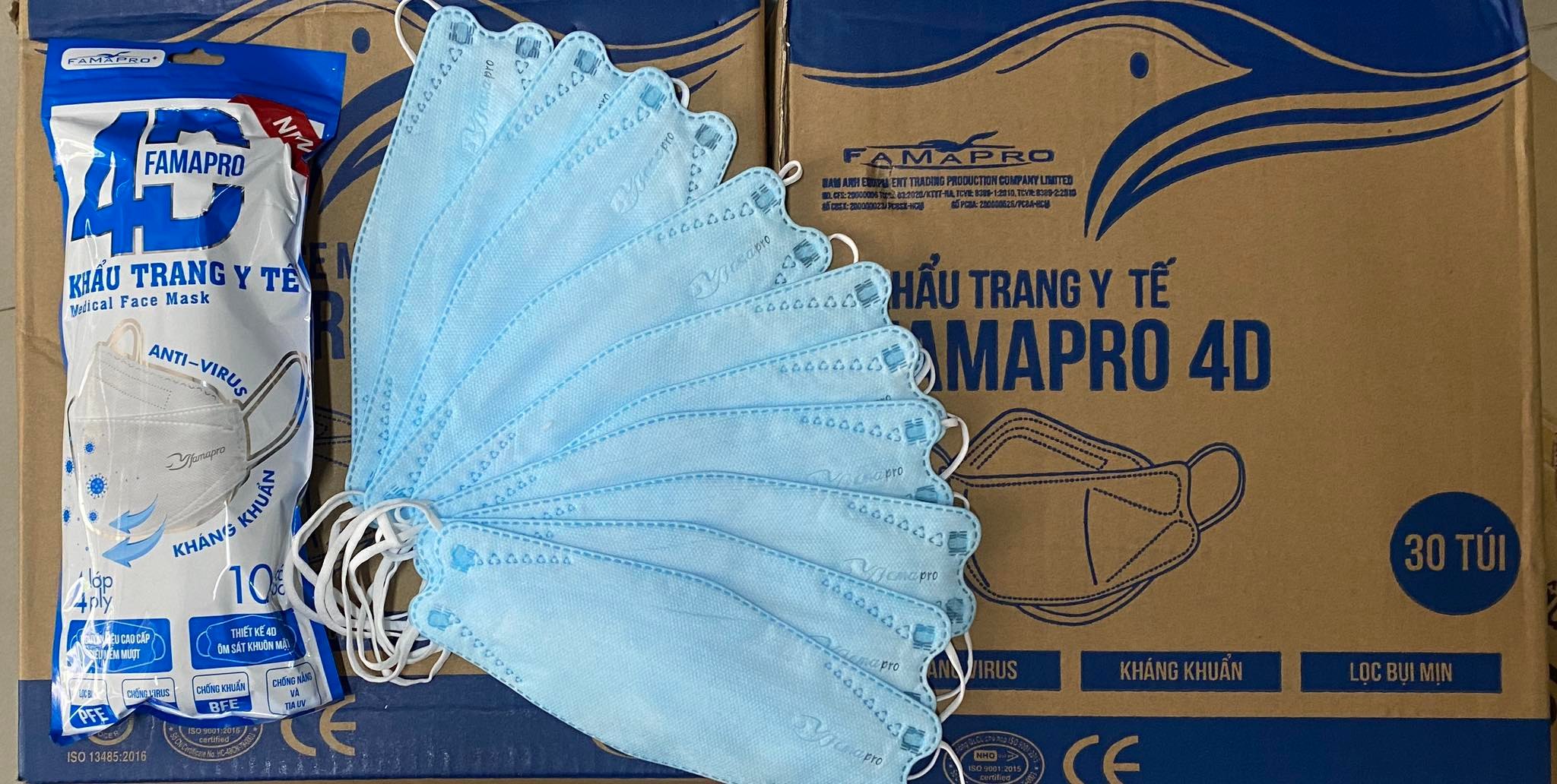 Khẩu trang 4d-kf94 famapro-nam anh.hàng túi zip