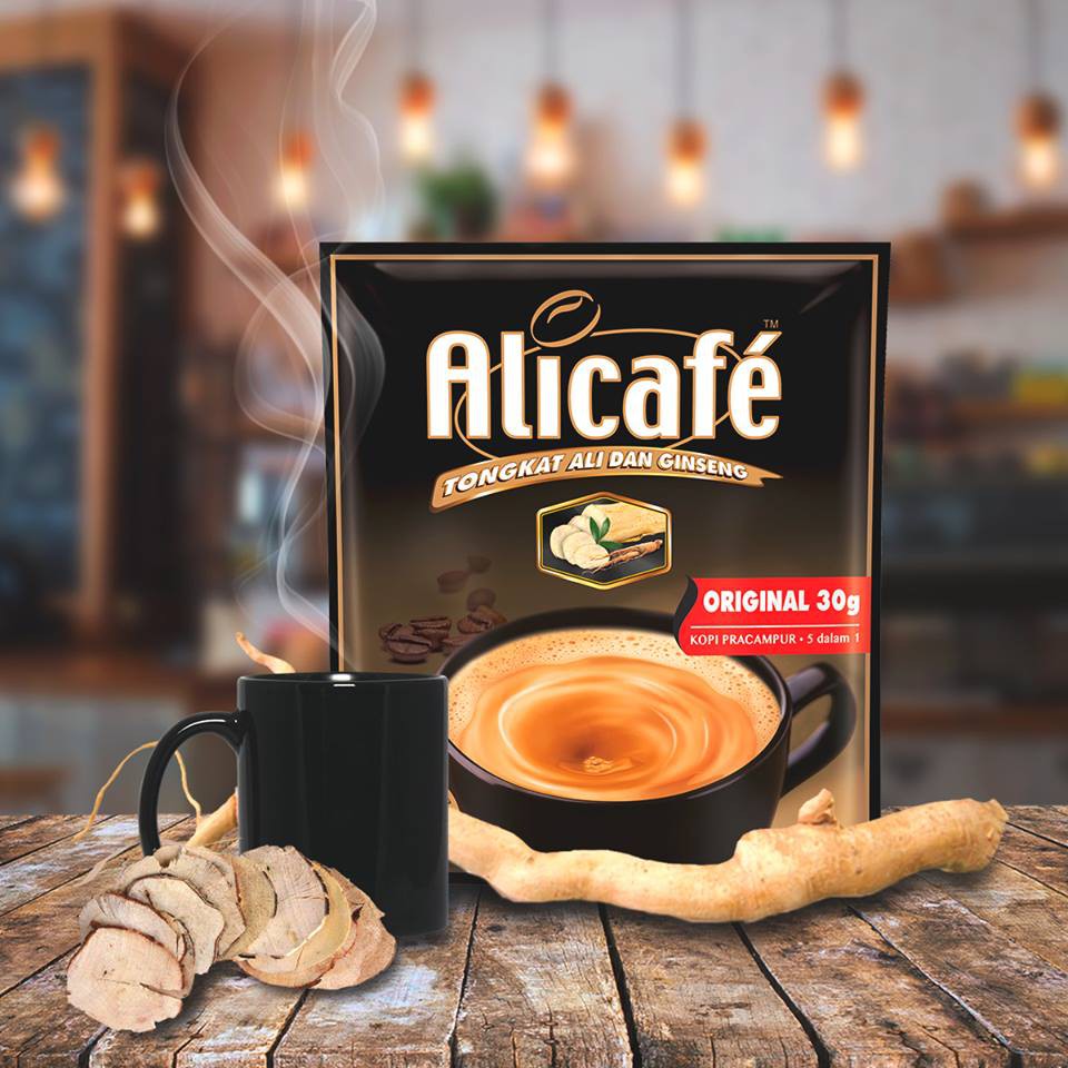 Alicafe 30g Instant Cup Coffee (Tongkat Ali & Ginseng)