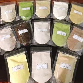 Bột trà xanh/bột cafe/bột cám gạo/tinh bột nghệ/bột đậu đỏ/bột gạo lứt/ngũ hoa hạt-Handmade-Dưỡng da trắng sáng, mềm mịn