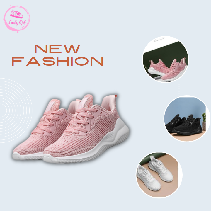 Giày thể thao nữ đế cao giày vải nữ kiểu dáng hàn quốc ladykid 68733