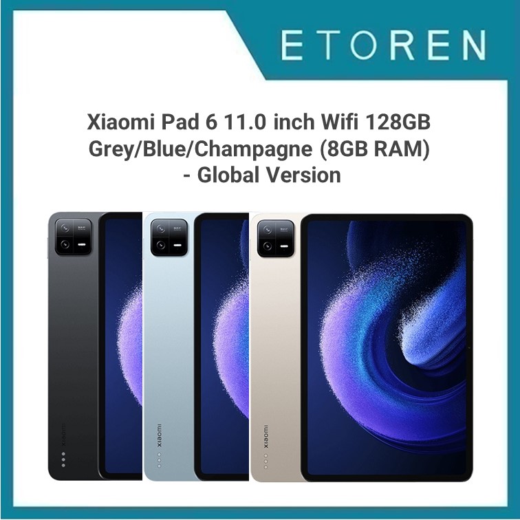 Etoren.com  Xiaomi Redmi Pad 10.61 inch Wifi 128GB Dark Gray (4GB
