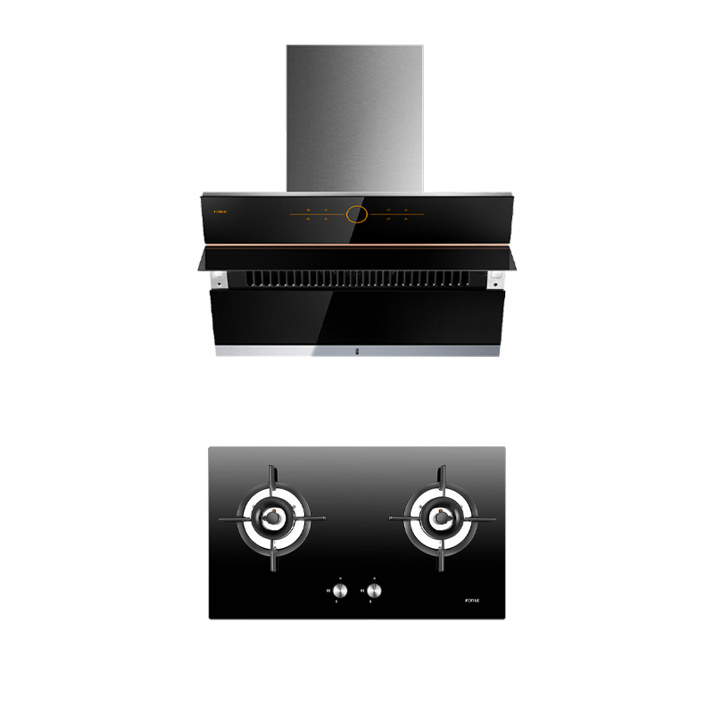 FOTILE Range hood JQG9009T 90 cm. + Stove GHG78211 78 cm. 2 burners (Bundle Deal Promotion) Affordable Good Quality Easy to use 10 year warranty ราคา 36,900 บาท*ส่งฟรี