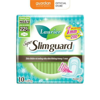 Băng vệ sinh Laurier Siêu mỏng 22.5cm 10 miếng