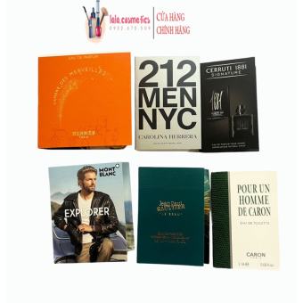 Mẫu thử vial nước hoa Nữ chính hãng các mùi