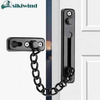 Khóa Cửa Khách Sạn Chống Trộm Xích Chốt An Toàn Cho Trẻ Em Khóa Chốt Bảo Vệ Phụ Kiện Kim Loại