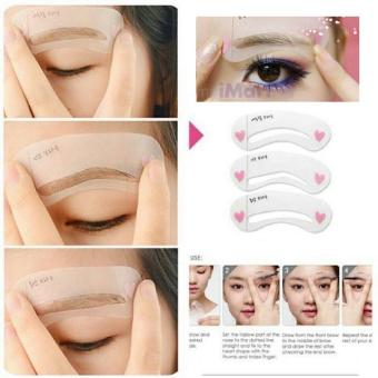 3 Khuôn Vẽ Chân Mày Style Hàn Quốc