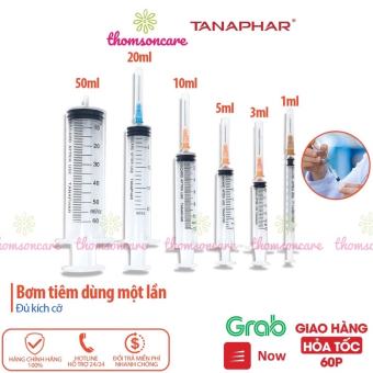 Combo 10 Bơm tiêm lần các cỡ