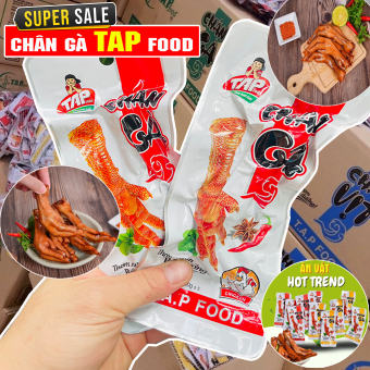 Chân Gà Cay Vị Việt Siêu To (Gói 50g) Dai Giòn Thơm Ngon Bất Bại - Ăn Vặt Hot Trend