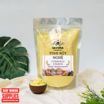 Tinh Bột Nghệ Nguyên Chất Vàng Tươi Savona 50g - 100g - 500g - 1kg SavonA