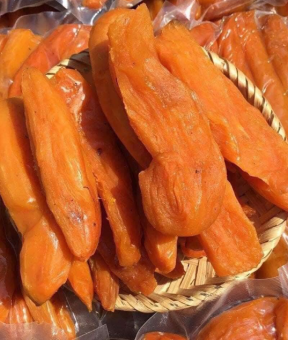 KHOAI LANG SẤY DẺO túi 500g - Làm từ củ khoai mật, vị ngọt mật tự nhiên, dẻo, thơm