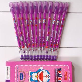 Hộp 12 bút gel TToru( bút nho) mực tím