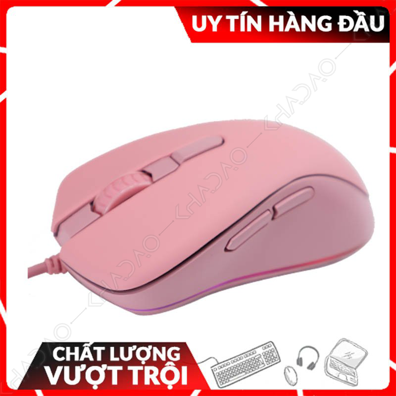 Chuột Gaming [Freeship] Dareu EM908 Pink - Gaming Gear Dareu EM908 Pink