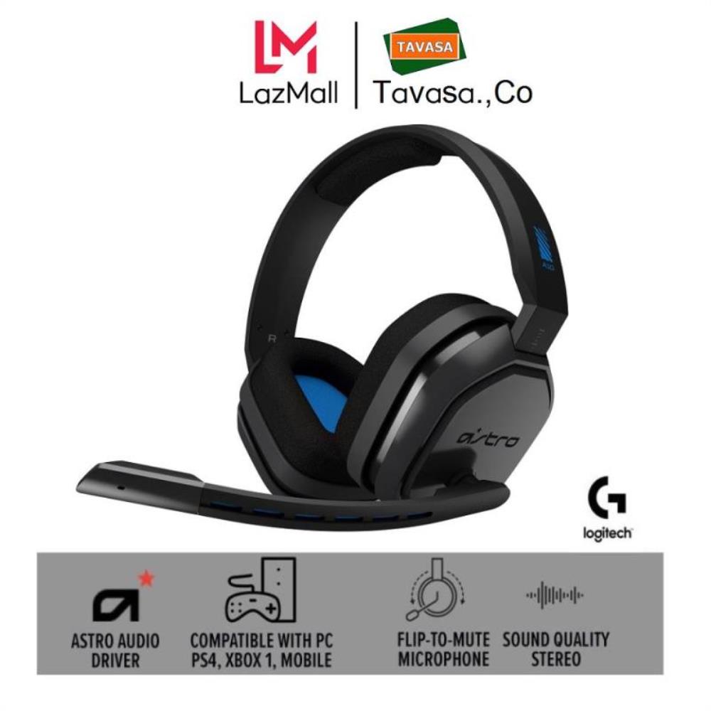 Tai nghe Logitech Astro A10 - Xanh