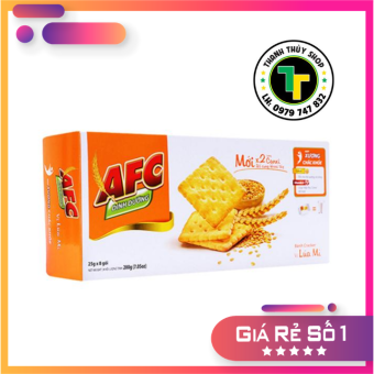 Bánh quy mặn AFC vị lúa mì cực ngon ăn cực đã loại 200g