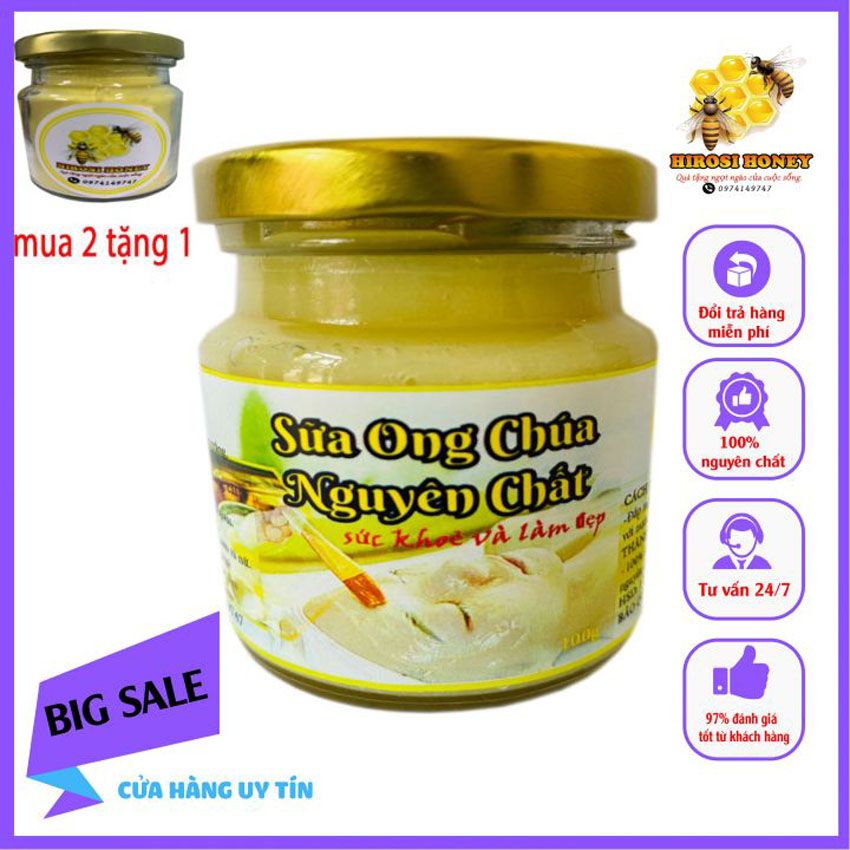 Sữa ong chúa tươi nguyên chất 100 g