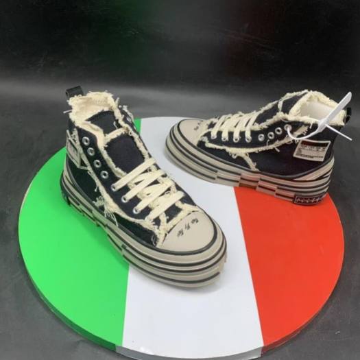 Giày Xvessel ⚡️Tổng Kho⚡️ Giày Sneaker Rách Xvessel cổ cao mới nhất cực chất đủ size nam nữ