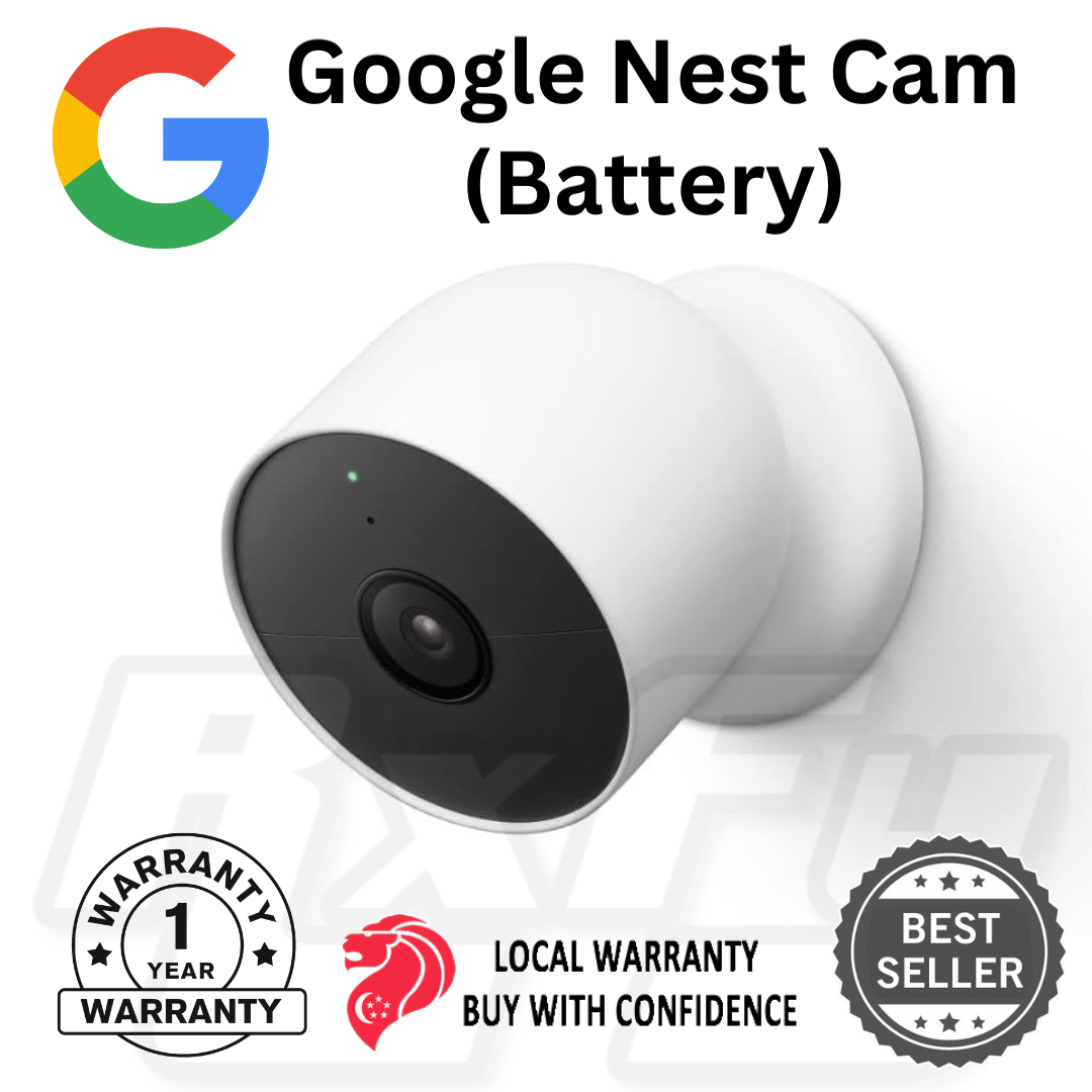 Google Nest Cam Outdoor Hd Wide-Angle Night Vision Wireless Wifi