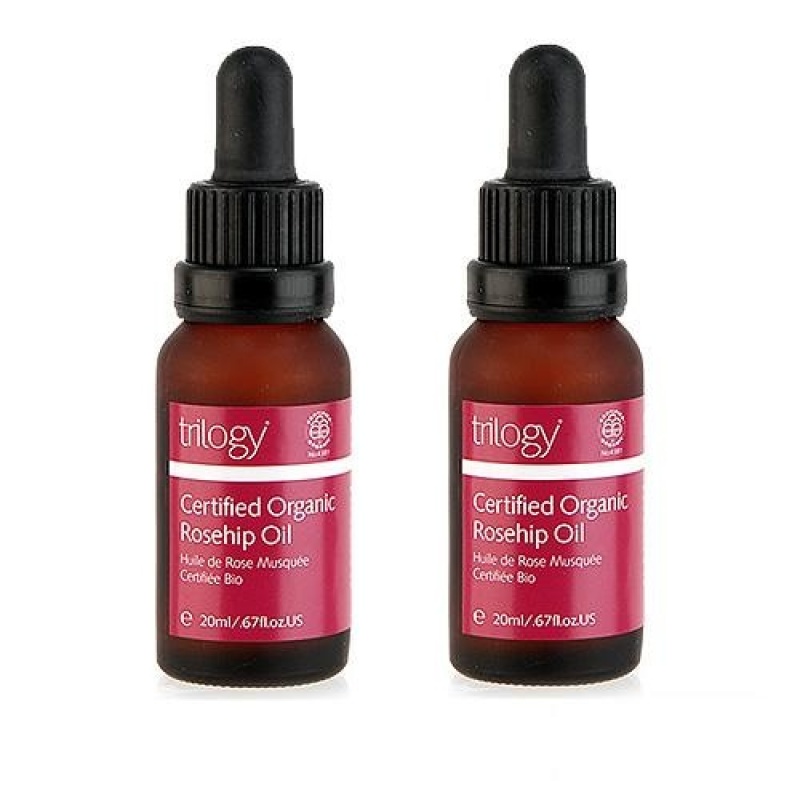Buy 2 x Trilogy Certified Organic Rosehip Oil 0.67oz, 20ml - intl Singapore
