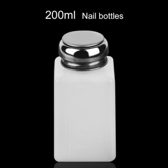 200ML Liquid Alcohol Press Nail Polish Remover Dispenser Pumping Bottle - Intl June 2018 - 3 200ML Liquid Alcohol Press Nail Polish Remover Dispenser Pumping Bottle - intl - 3
