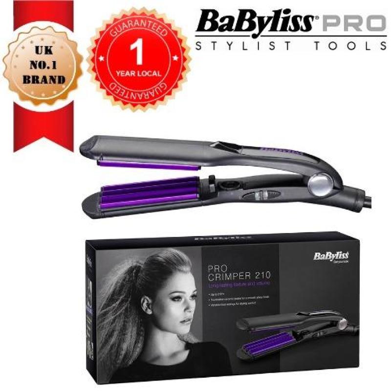 Buy 2165BU BABYLISS PRO CRIMPER 210 with Tourmaline-Ceramic Coated Plates Singapore