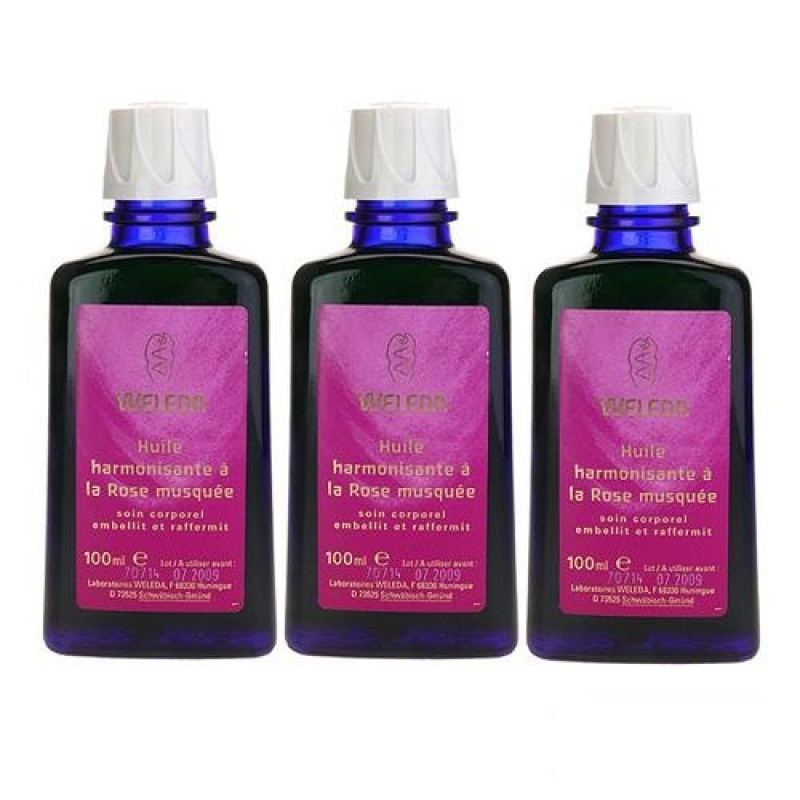 Buy 3 x Weleda Wild Rose Body Oil 100ml - intl Singapore
