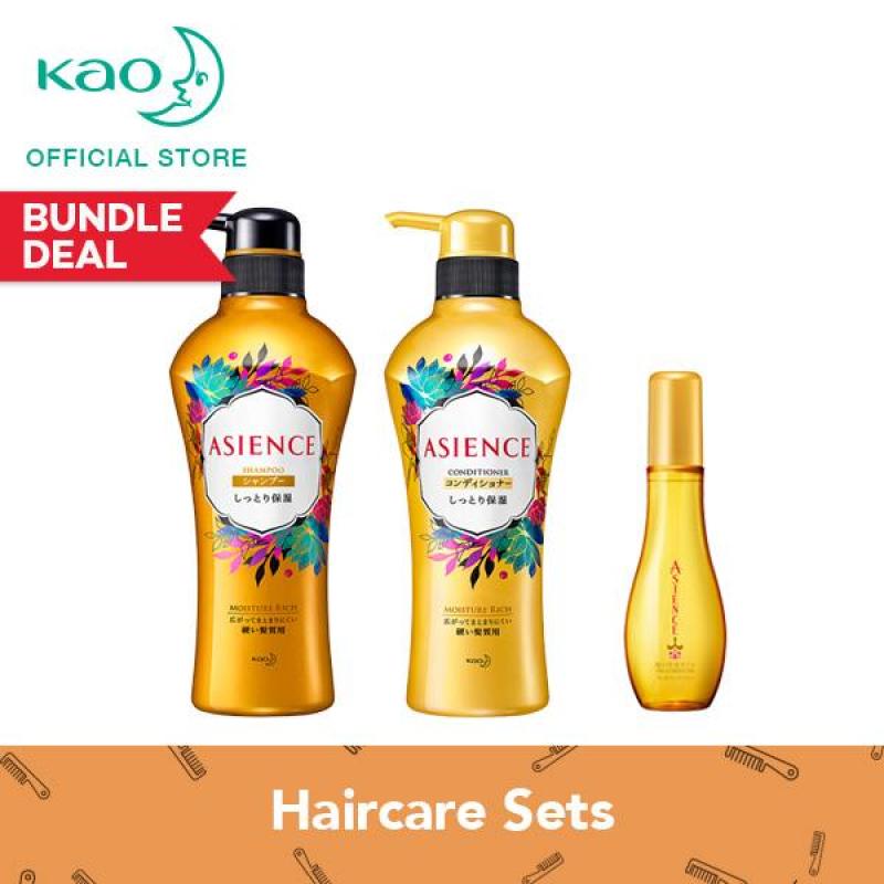 Buy Asience Moisture Rich Shampoo + Conditioner + Treatment Oil Singapore