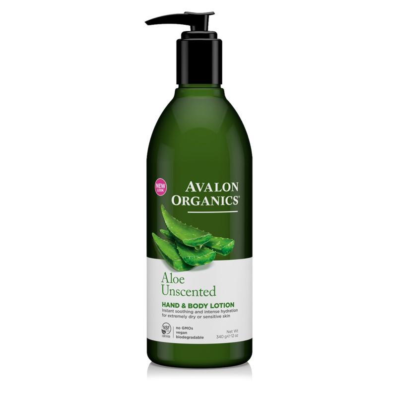 Buy Avalon Organics Unscented Aloe Hand & Body Lotion 12 fl oz Singapore