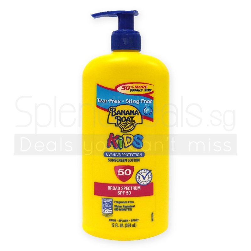 Buy Banana Boat SPF 50 Protection Sunscreen Lotion for Kids 354ml -
0851 Singapore