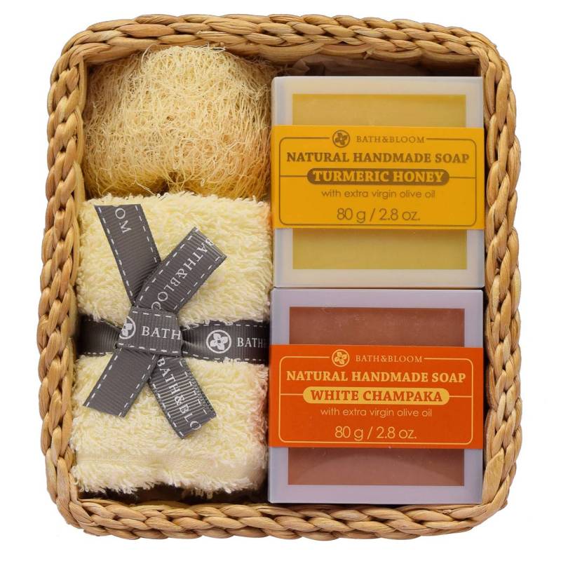 Buy Bath and Bloom 2 Soap Champaka and Tumeric Set Singapore