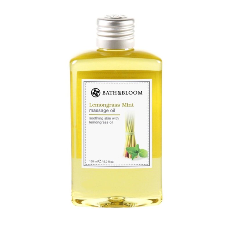 Buy Bath and Bloom Massage Oil Lemongrass Mint Singapore