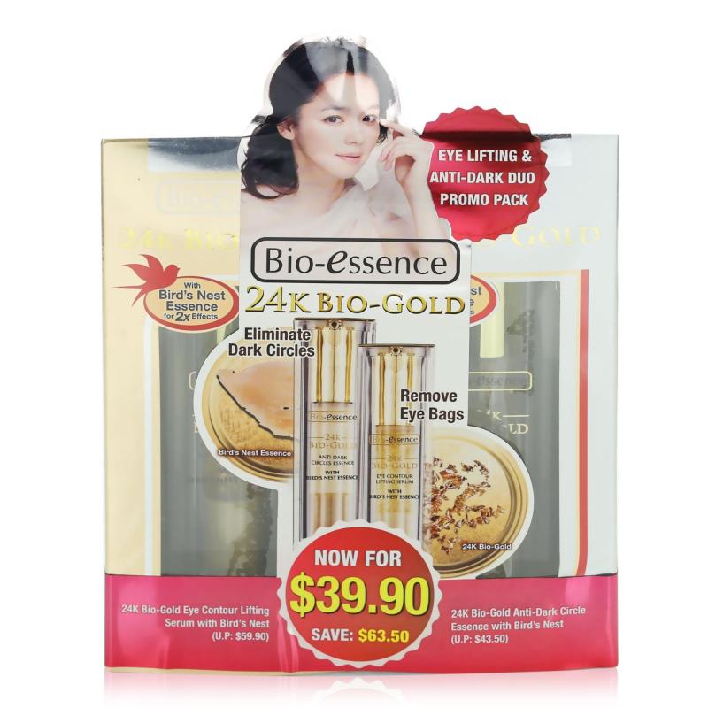 Buy Bio-essence 24K Bio-Gold Eye Lifting & Anti-Dark Duo Promo Pack 1set Singapore