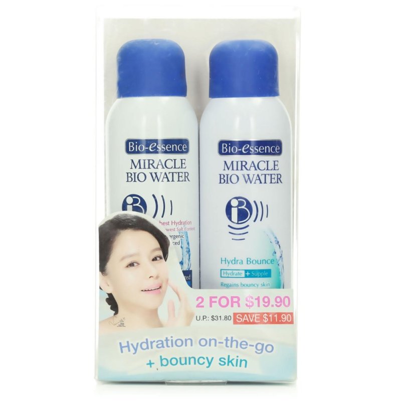 Buy Bio-essence Miracle Bio Water Pack(Hydration On The Go + Bouncy Skin 100ml) Singapore