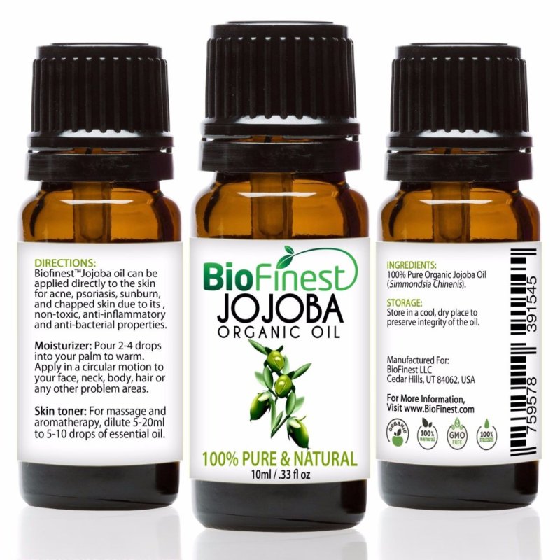 Buy Biofinest Jojoba Organic Oil (100% Pure Organic Carrier Oil) 10ml Singapore