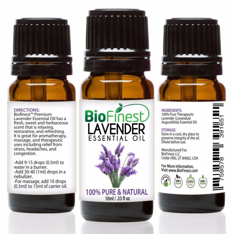 Buy Biofinest Lavender Essential Oil (100% Pure Therapeutic Grade) 10ml Singapore