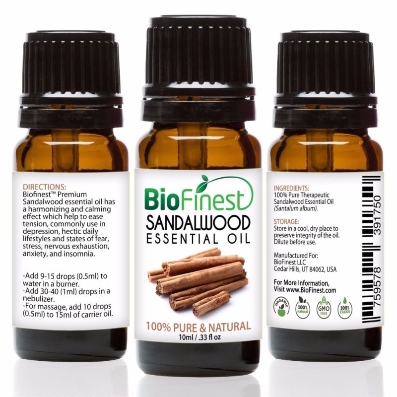 Buy Biofinest Sandalwood Essential Oil (100% Pure Therapeutic Grade) 10ml Singapore