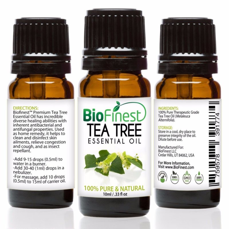 Buy Biofinest Tea Tree Essential Oil (100% Pure Therapeutic Grade) 10ml Singapore