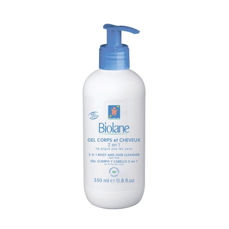 Buy Biolane 2 in 1 Body and Hair Cleanser 350ml Singapore