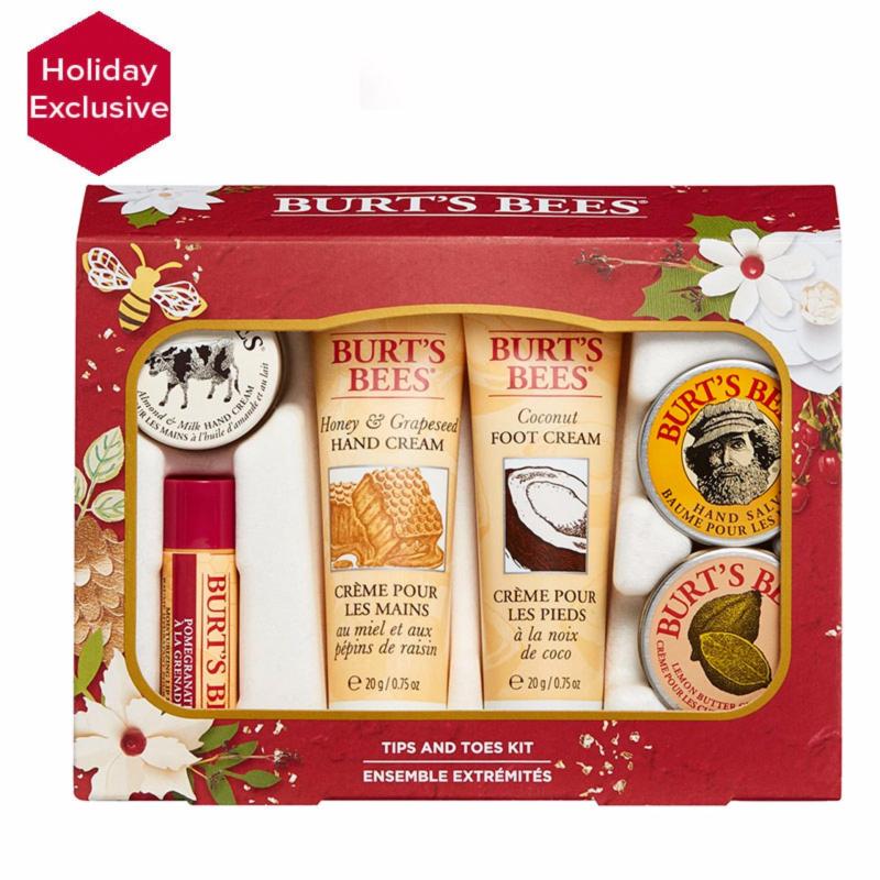 Buy BURT BEE CHRISTMAS GIFT SET - TIPS & TOES gift KIT Singapore